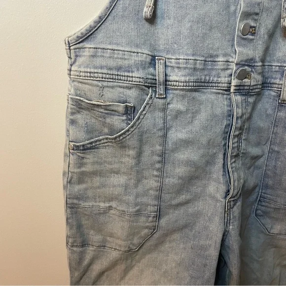Pilcro Painter Denim Overalls Anthropologie XL - Picture 8 of 11